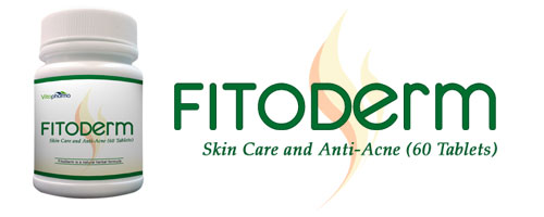 FitoDerm anti-acne herbal remedy. FitoDerm - skin care and anti-acne tablets.